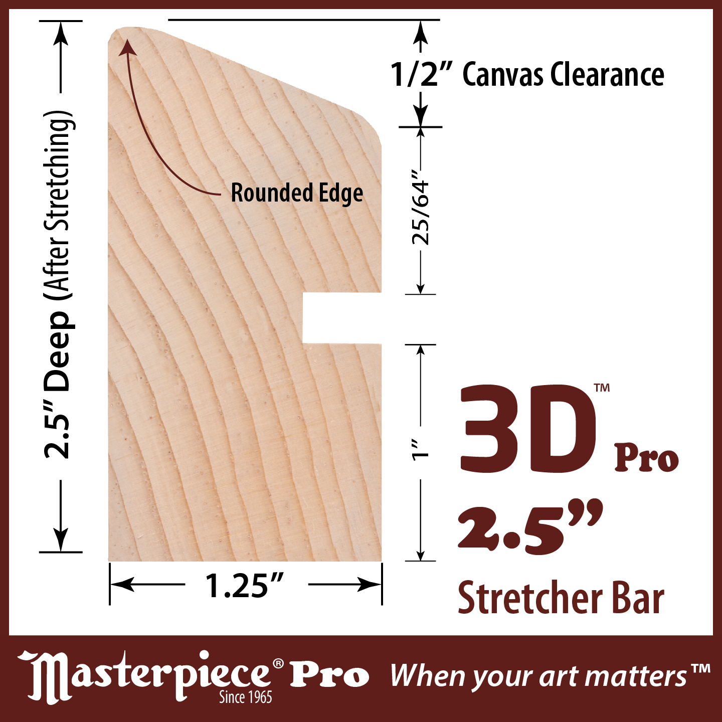 3d Pro K2 Stretcher Bar 72